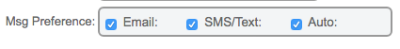 Auto setting