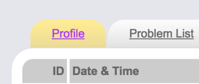 Risk indicator tab